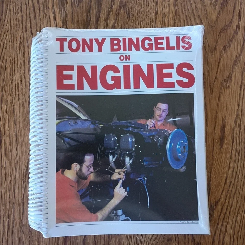 Tony Bingelis On Engines Spiral Bound Brand New Sealed